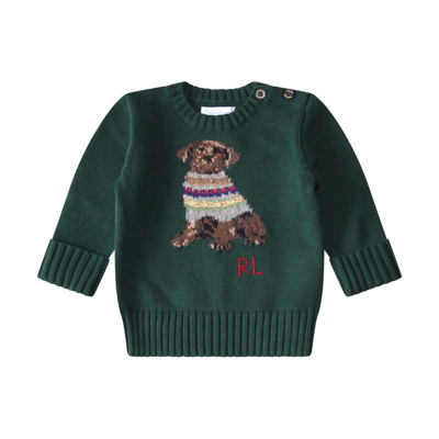 Polo Ralph Lauren Green Cotton Sweater