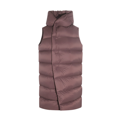 Rick Owens Sleeveless Vest In Purple