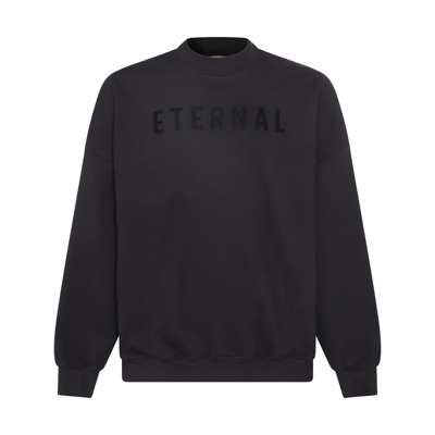 Fear Of God Black Cotton Sweatshirt