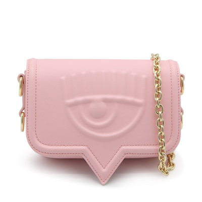 Chiara Ferragni Fairy Tale Eyelike Shoulder Bag In Pink