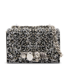 Alexander Mcqueen Black Leather Shoulder Bag In Black
