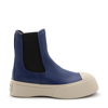 Marni 20mm Pablo Leather Chelsea Boots In Blue