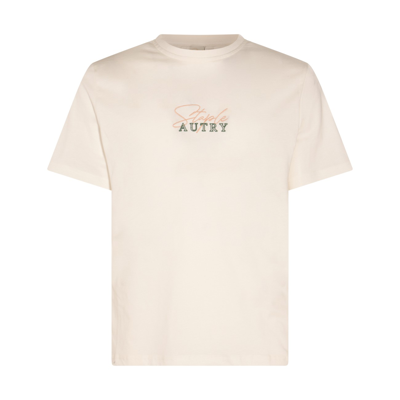 Autry White Cotton T-shirt