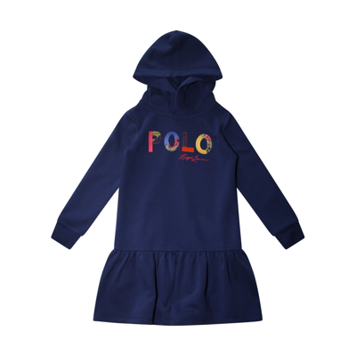 Polo Ralph Lauren Kids' Navy Cotton Dress