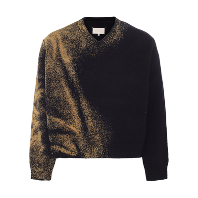 Maison Margiela Jumper In Navy