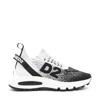 Dsquared2 Knitted-upper Low-top Sneakers In White