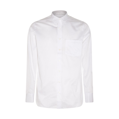 Lardini Cotton-poplin Shirt In White