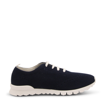 Kiton Sneakers In Blue