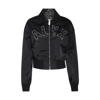 Alyx Black Nylon Logo Bomber Jacket In Black