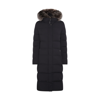 Moorer Dark Blue Puffer Zagara-kn Down Jacket In Dark Blu