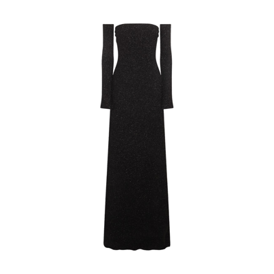 Blumarine Black Dress In Nero