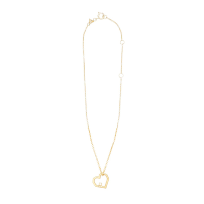 Aliita Gold Metal Mini Corazon Brillante Necklace
