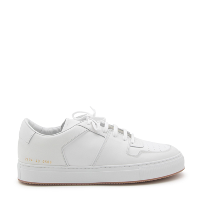 Common Projects White Leather Sneakers