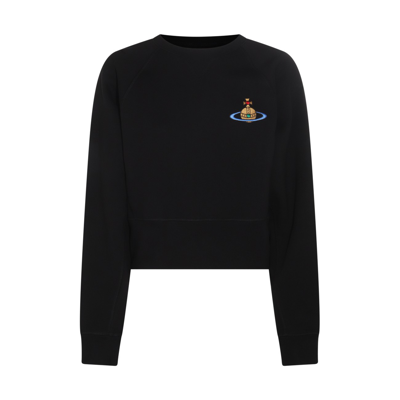 Vivienne Westwood Black Cotton Orb Sweatshirt