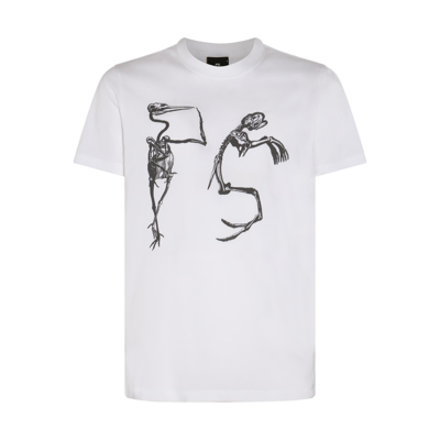 Ps By Paul Smith White Cotton T-shirt