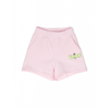 Chiara Ferragni Embossed-logo Cotton Shorts In Rosa Fairytale