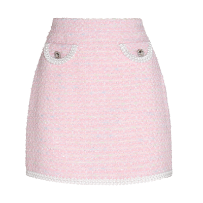 Alessandra Rich Light Pink Skirt