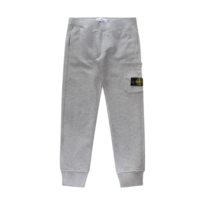 Stone Island Grey Cotton Track Pants