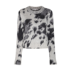 STELLA MCCARTNEY MULTICOLOUR PRINT VIRGIN WOOL SWEATER