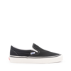 VANS BLACK CANVAS CLASSIC 98 FLATS SLIP ON