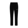 PALM ANGELS BLACK COTTON TRACK PANTS