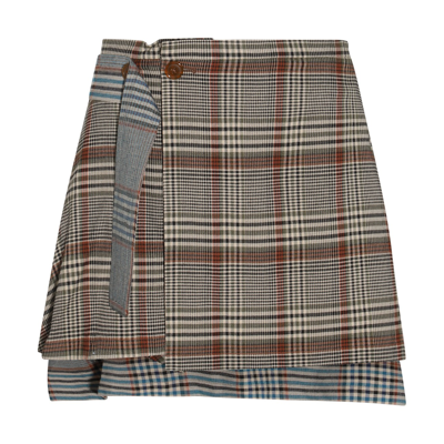 Vivienne Westwood Meghan Kilt In Multicolor