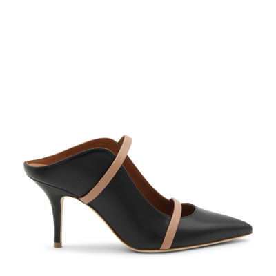 Malone Souliers Black Leather Maureen Mules