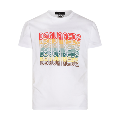 Dsquared2 Skater Fit White T-shirt