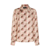 Etro Paisley Printed Silk Charmeuse Shirt In Multi