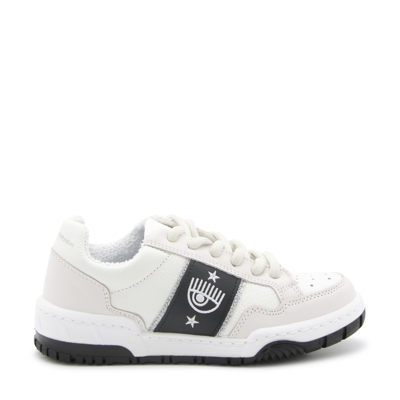 Chiara Ferragni Cf-1 Panelled Leather Sneakers In Multi
