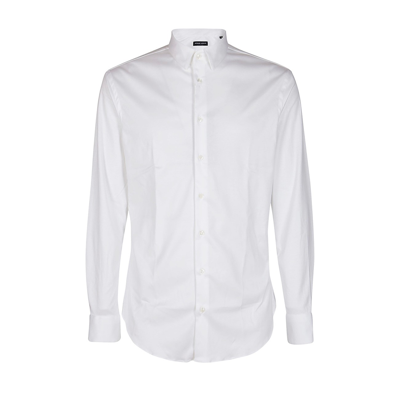 Giorgio Armani White Cotton Shirt