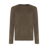 Zanone Green Wool Blend Sweater In Green
