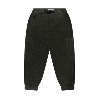 Golden Goose Kids' Ivy Green Cotton Track Trousers