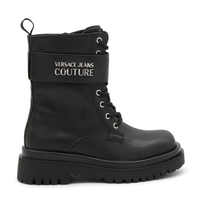 Versace Jeans Couture Black Drew Boots