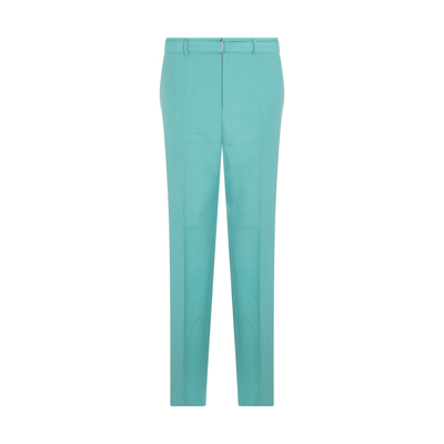Lanvin Jade Wool And Mohair Trousers