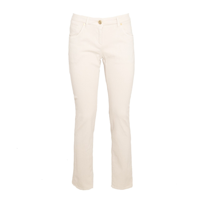 Brunello Cucinelli Jeans In Warm White
