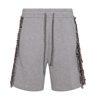 RITOS GREY COTTON SHORTS