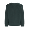 CARHARTT DISCOVERY GREEN COTTON SWEATSHIRT