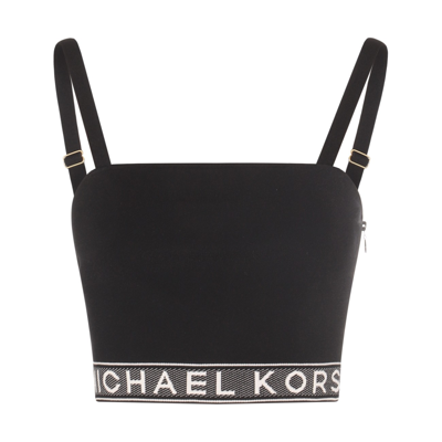 Michael Michael Kors Top Nero In Black