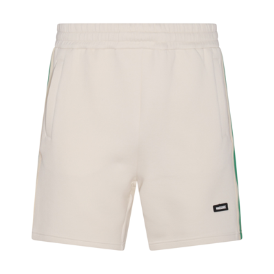 Mackage Cream Cotton Blend Shorts