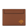 MULBERRY BROWN AND ORANGE LEATHER CARDHOLDER