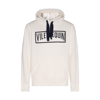 Vilebrequin Logo-embroidered Cotton Hoodie In Off White