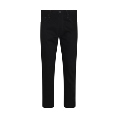 Off-white Black Cotton Arrow Jeans