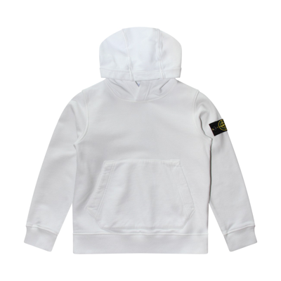 Stone Island Ivory Cotton Sweatshirt