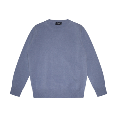 Il Gufo Blueberry Virgin Wool Sweater In Mirtillo