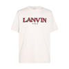 LANVIN WHITE COTTON T-SHIRT