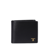 TOD'S BLACK LEATHER WALLET
