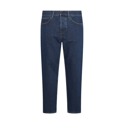 Carhartt Blue Cotton Jeans