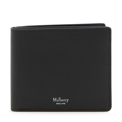 Mulberry Black Leather Wallet In Brown