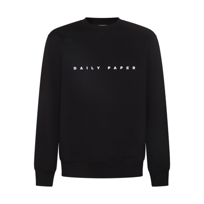 Daily Paper Black Cotton Sweatshirt
